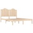 Estructura de cama madera maciza de pino 140x200