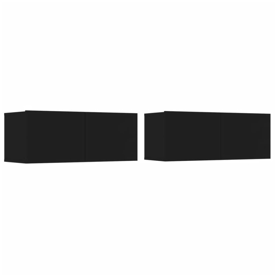 Set de muebles para TV 5 piezas madera contrachapada