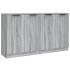 Aparadores 2 uds madera contrachapada gris Sonoma 60x30x70