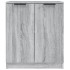 Aparadores 2 uds madera contrachapada gris Sonoma 60x30x70