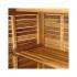 Juego muebles de bar para jardín 5 pzas madera maciza de