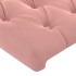 Cabeceros 4 unidades de terciopelo rosa 100x7x78/88
