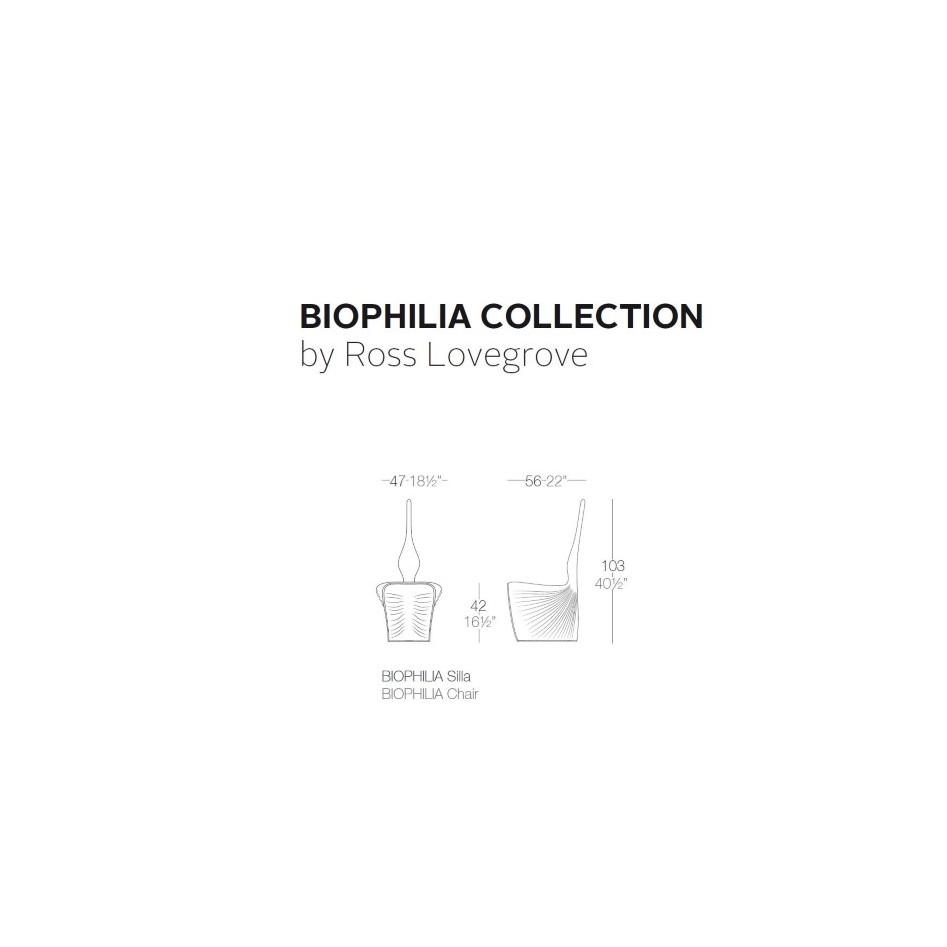 Silla Biophilia by Vondom