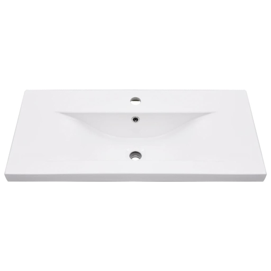 Estructura de baño con lavabo incorporado hierro