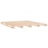 Estructura de cama sin colchón madera de pino maciza 120x200