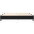 Cama sin colchón tela negro 200x200