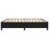 Cama sin colchón tela negro 200x200