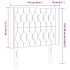 Cabecero con LED de terciopelo rosa 103x16x118/128