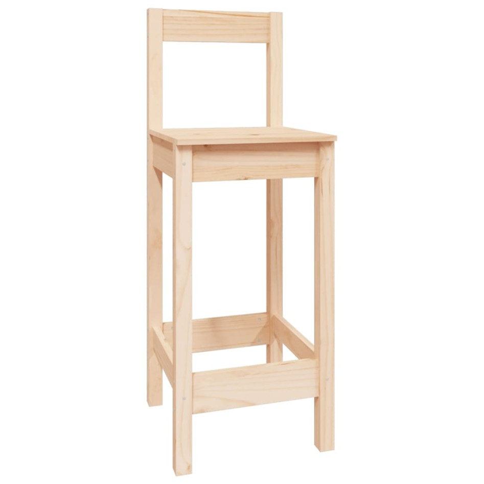 Set de bar 5 piezas madera maciza de