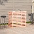 Mesa alta bar de jardín madera maciza Douglas 113,5x50x103