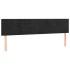 Cama box spring con colchón terciopelo negro 160x200