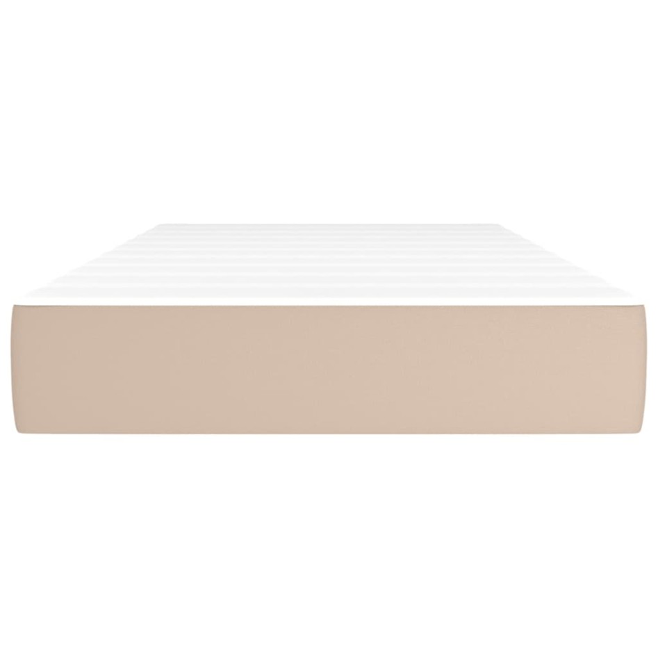 Colchón de muelles ensacados cuero sintético 90x190x20