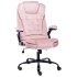 Silla de oficina de terciopelo