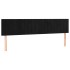 Cama box spring con colchón terciopelo negro 180x200
