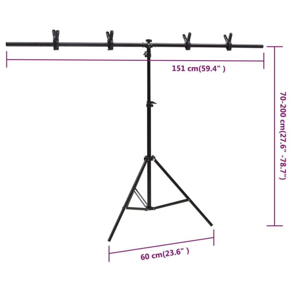 Kit de estudio fotográfico con iluminación y