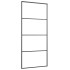 Puerta corredera con set herrajes vidrio ESG aluminio 90x205
