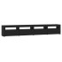 Mueble de TV con luces LED Negro 240x35x40