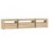 Mueble de TV con luces LED roble Sonoma 195x35x40