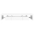 Mueble de TV con luces LED blanco 215x36,5x40