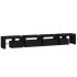 Mueble de TV con luces LED Negro 260x36,5x40
