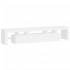 Mueble de TV con luces LED blanco 200x36,5x40