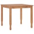 Juego de comedor para jardín 3 pzas madera maciza de