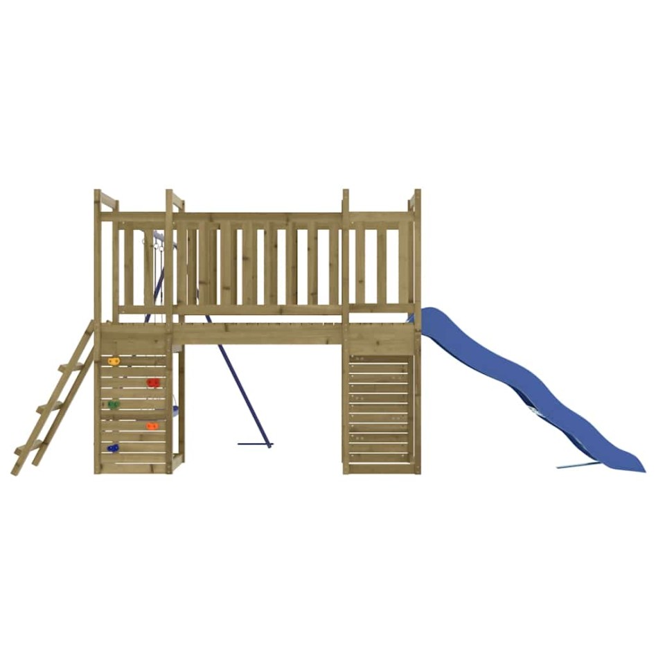 Parque infantil de exterior madera de pino