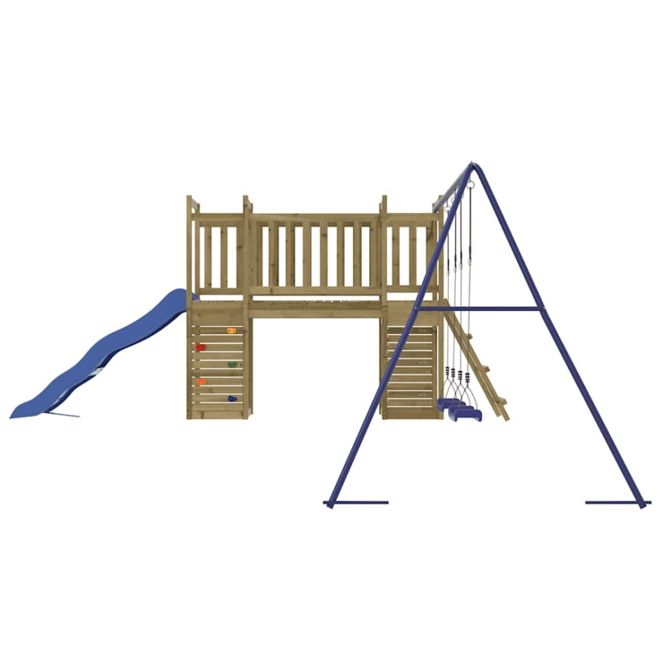 Parque infantil de exterior madera de pino