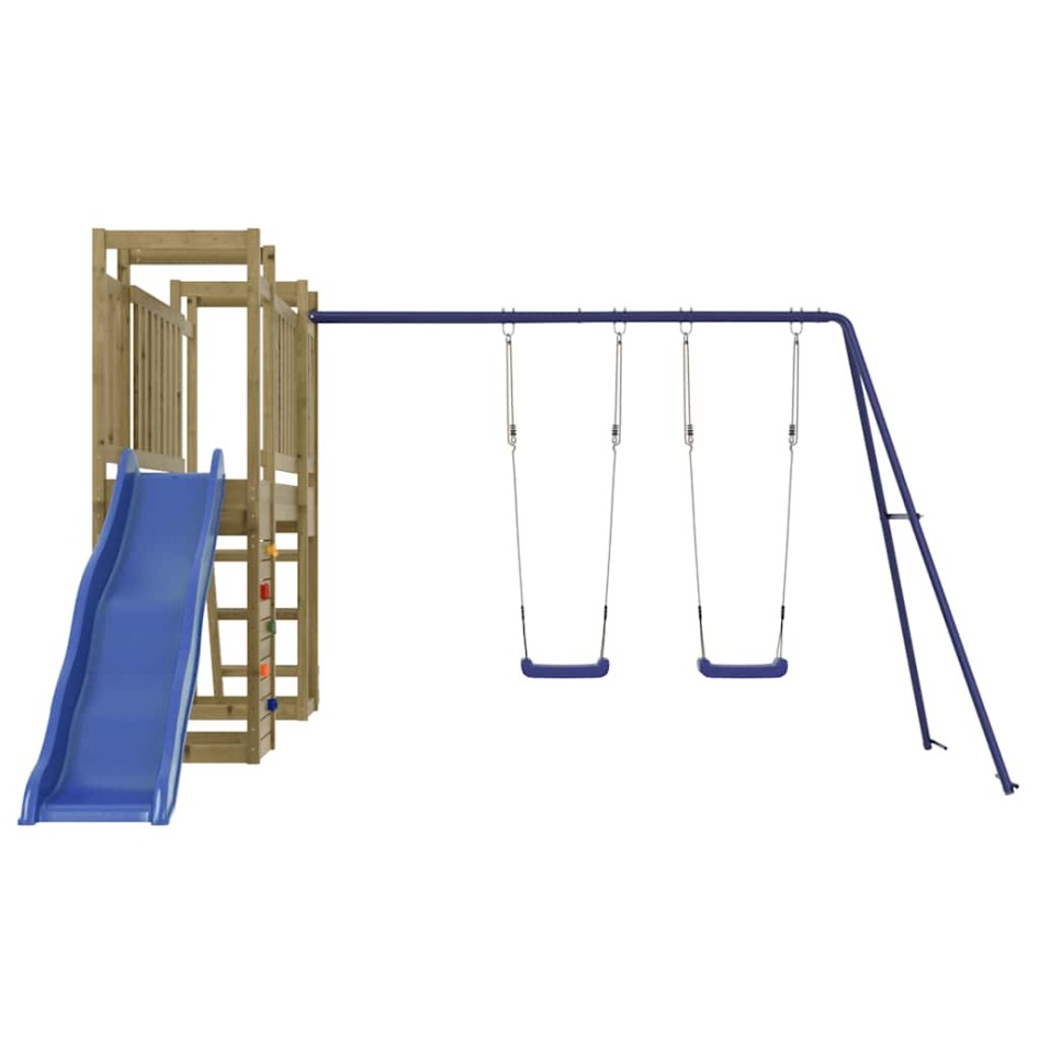 Parque infantil de exterior madera de pino