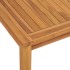 Juego de comedor para jardín 5 piezas madera maciza de