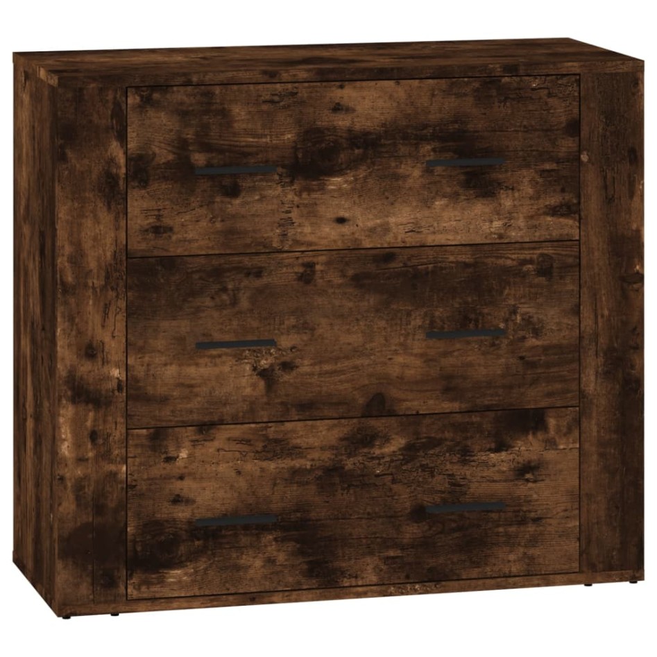 Aparadores 3 piezas madera contrachapada roble