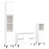 Juego de muebles de baño 3 pzas madera contrachapada