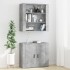 Aparador alto madera contrachapada gris