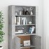 Aparador alto madera contrachapada gris