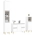 Juego de muebles de baño 3 pzas madera contrachapada