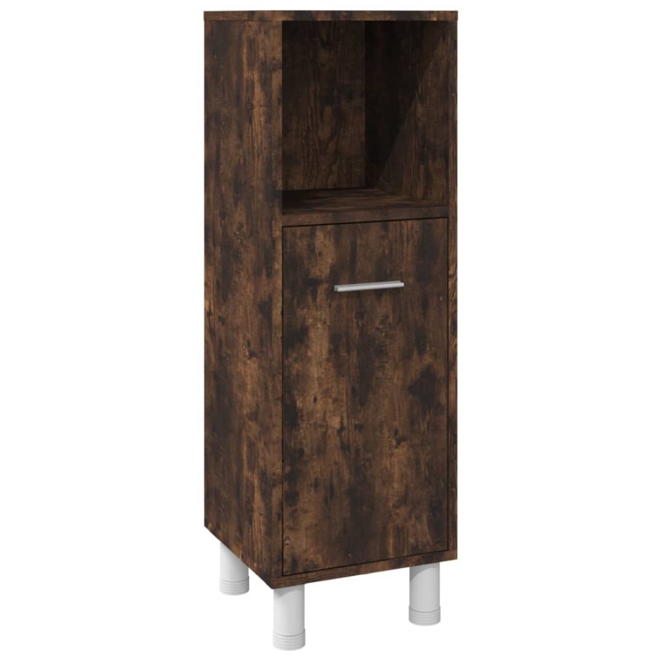 Set de muebles baño 3 pzas madera contrachapada roble