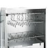 Horno ahumador de barbacoa con mesa acero