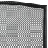 Juego de comedor de jardín 3 piezas acero gris