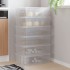 Cajas de almacenaje apilables 6 uds plástico 25