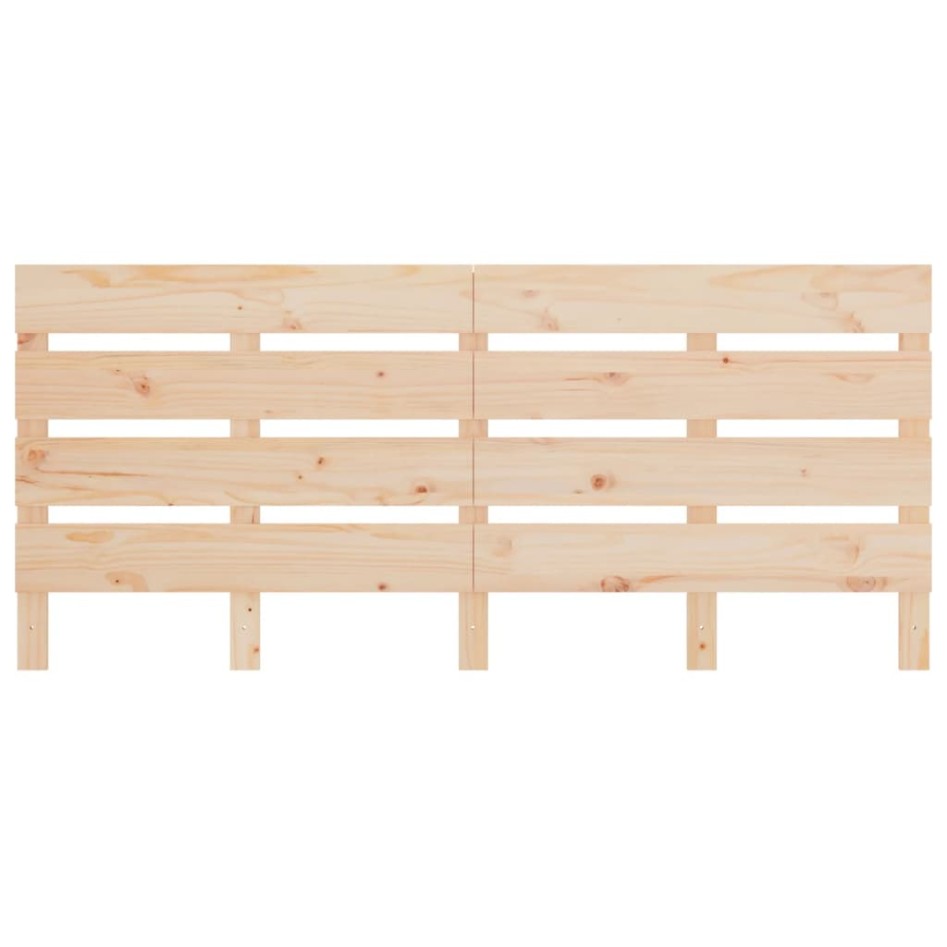 Estructura de cama madera maciza de pino 120x190