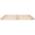 Estructura de cama madera maciza de pino 120x190