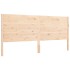 Estructura de cama sin colchón madera maciza de pino 200x200