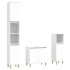 Juego de muebles de baño 3 pzas madera contrachapada