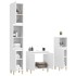 Juego de muebles de baño 3 pzas madera contrachapada