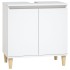 Juego de muebles de baño 3 pzas madera contrachapada