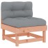 Juego de muebles jardín 7 pzas y cojines madera abeto