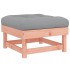 Juego de muebles jardín 7 pzas y cojines madera abeto