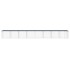 Gallinero con techo acero galvanizado antracita 803x98x90