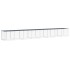Gallinero con techo acero galvanizado antracita 803x98x90
