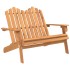 Juego de muebles de jardín Adirondack 5 piezas madera